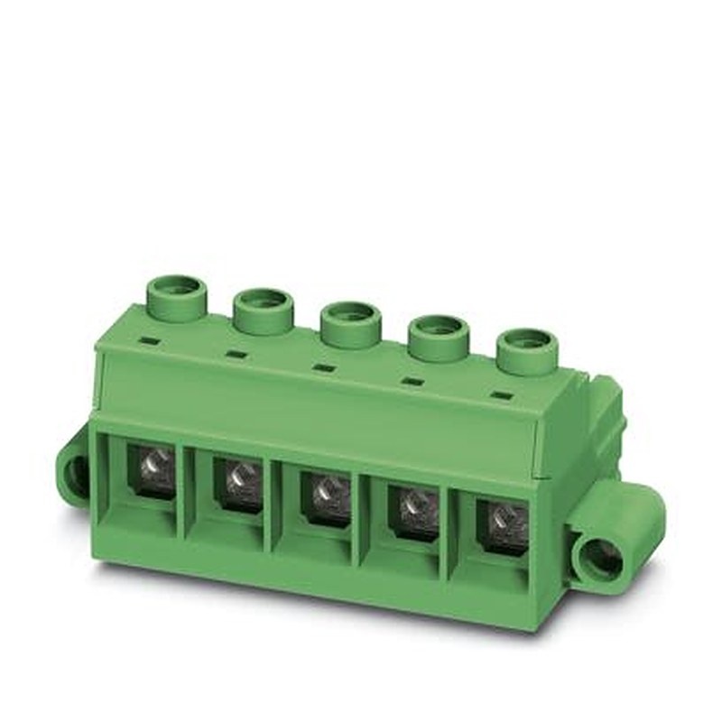 Phoenix Contact PC 35 HC/.-STF Series Pluggable Terminal Block, 6-Contact, 15 mm Pitch, 1 Row, 1762631