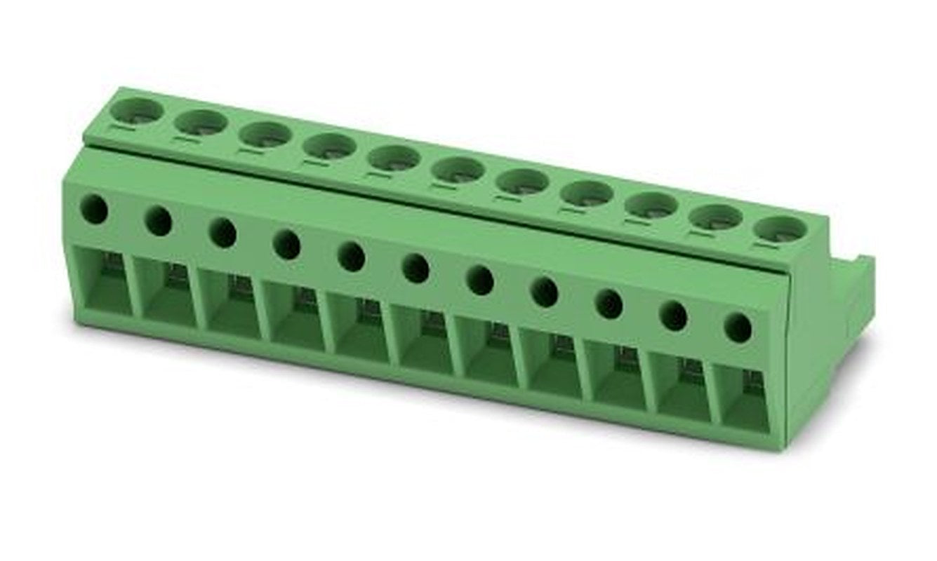Phoenix Contact MSTBP 2.5/11-ST Series Pluggable Terminal Block, 11-Contact, 5 mm Pitch, 1 Row, 1765865
