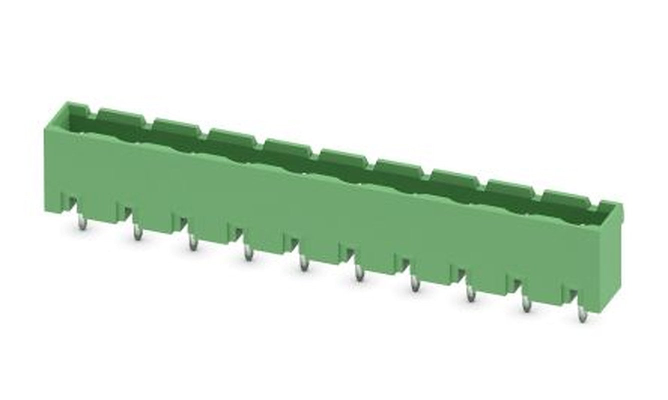 Phoenix Contact GMSTBVA 2.5/10-G-7.62 Series Straight Pluggable Terminal Block, 10 Contact(s), 7.62 mm Pitch, 1 Row