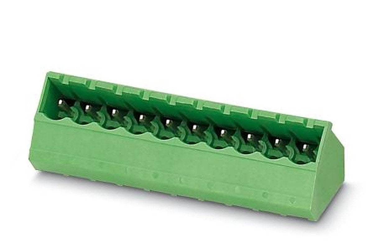 Phoenix Contact COMBICON SMSTBA Series Pluggable Terminal Block, 2-Contact, 5.08 mm Pitch, 1 Row, 1767371