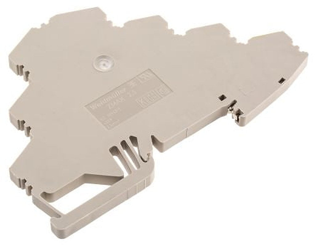 Weidmüller 1768000000 ZMAK Series DIN Rail Terminal Block Dark Beige, 2.5mm², 4-Level, Tension Clamp