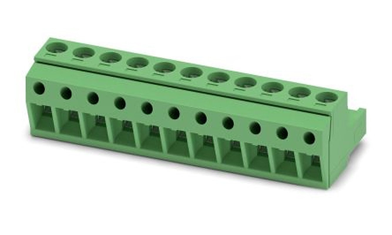 Phoenix Contact MSTBP 2.5/11-ST-5.08 Series Pluggable Terminal Block, 11-Contact, 5.08 mm Pitch, 1 Row, 1769104