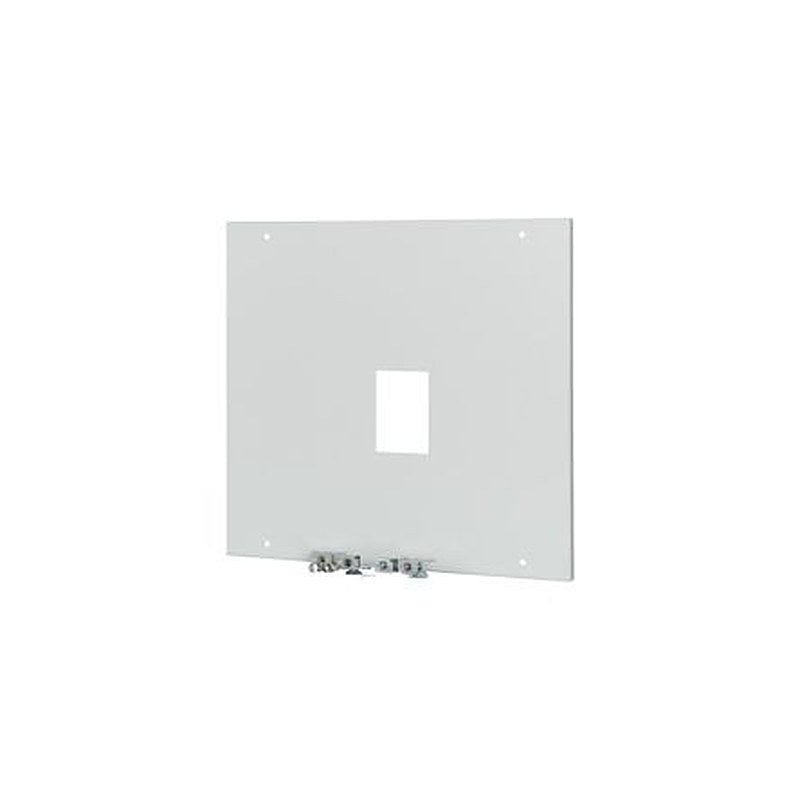 Eaton 1 Gang Front Plate Steel Faceplate