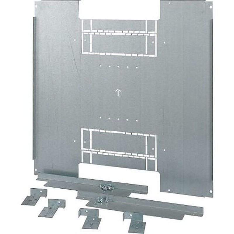 Eaton Grey Mounting Plate Galvanised Steel Faceplate & Mount Plate