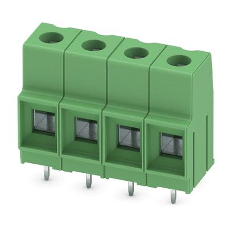 Phoenix Contact MKDSP 10N Series PCB Terminal Block, 4-Contact, 10.16 mm Pitch, 1 Row, 1774234