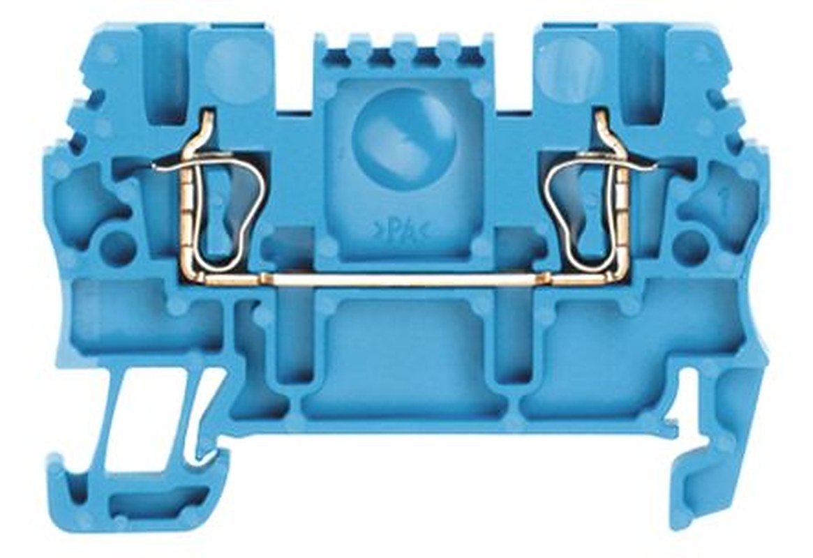 Weidmüller 1775490000 Printers Series Feed Through Terminal Block Blue, 1.5mm², 1-Level, Clamp
