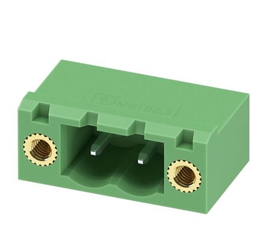 Phoenix Contact COMBICON MSTB Series Pluggable Terminal Block, 2-Contact, 5.08 mm Pitch, 1 Row, 1776508