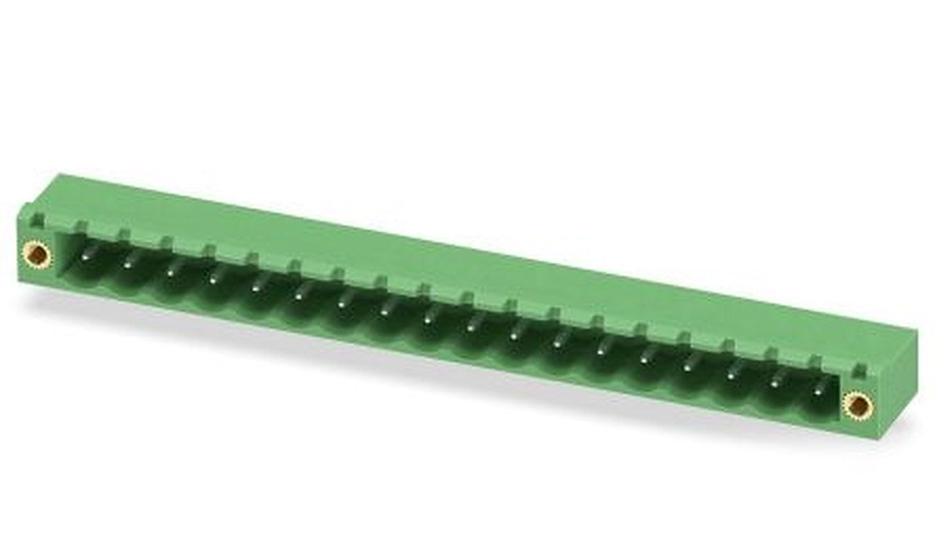 Phoenix Contact MSTB 2.5/18-GF-5.08 Series Straight Pluggable Terminal Block, 18 Contact(s), 5.08 mm Pitch, 1 Row