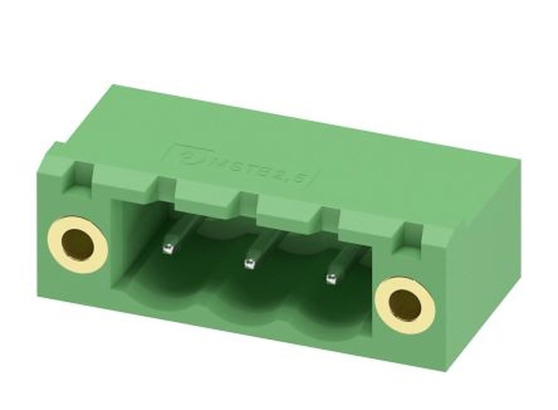 Phoenix Contact MSTB 2.5/ 3-GF Series Straight Pluggable Terminal Block, 3 Contact(s), 5 mm Pitch, 1 Row