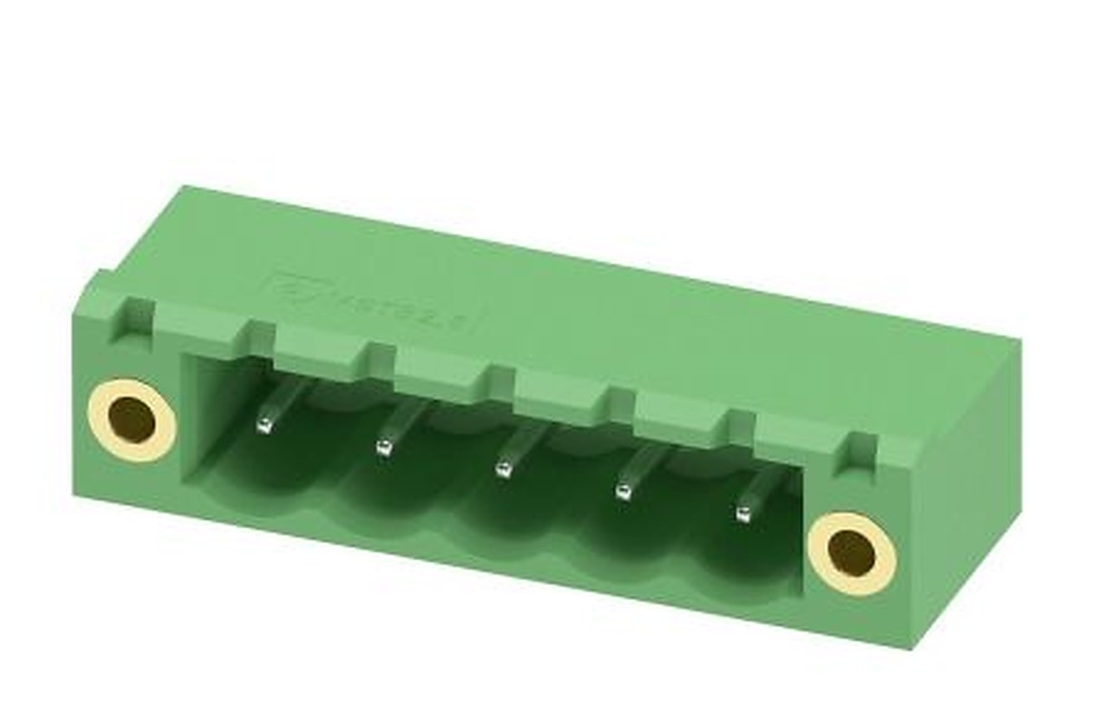 Phoenix Contact MSTB 2.5/ 5-GF Series Pluggable Terminal Block, 5-Contact, 5 mm Pitch, 1 Row, 1776728