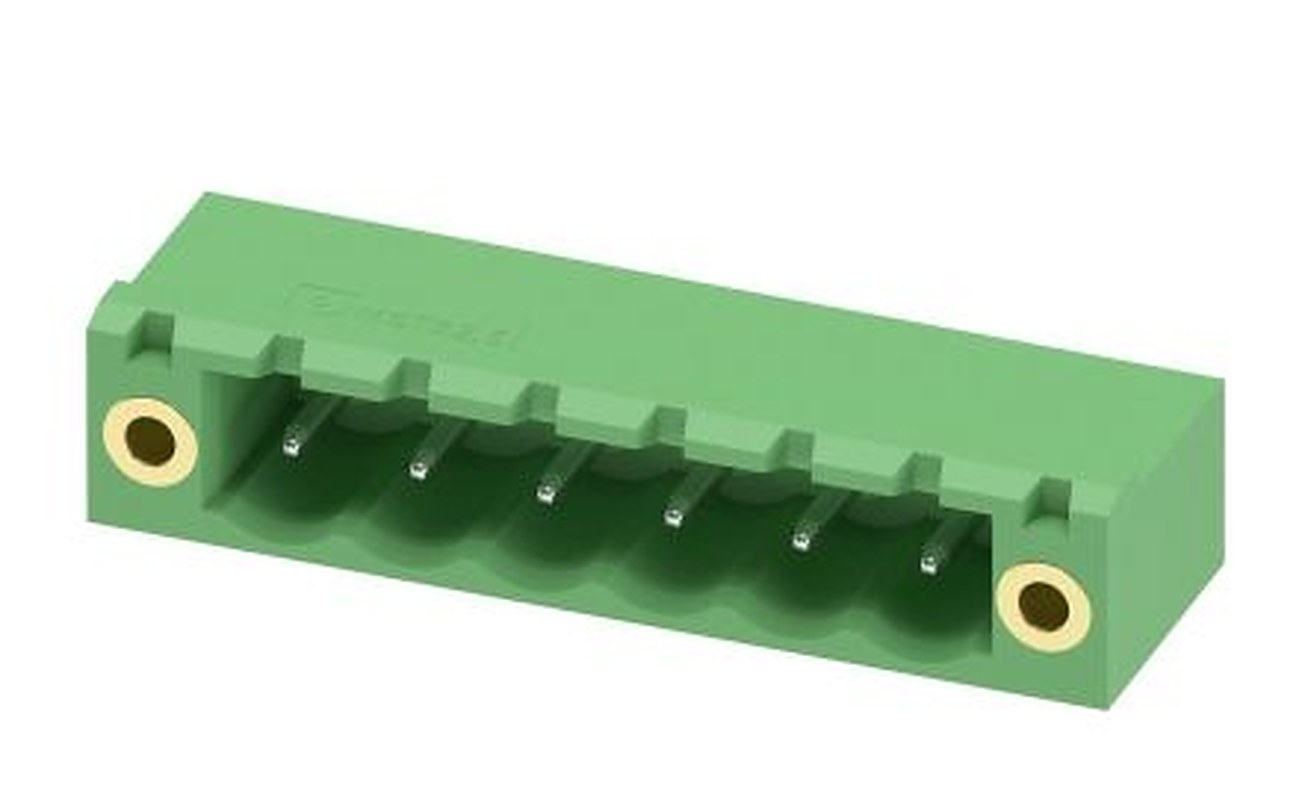 Phoenix Contact MSTB 2.5/ 6-GF Series Straight Pluggable Terminal Block, 6 Contact(s), 5 mm Pitch, 1 Row