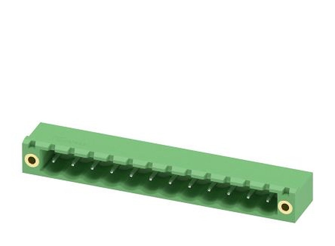 Phoenix Contact MSTB 2.5/12-GF Series Pluggable Terminal Block, 12-Contact, 5 mm Pitch, 1 Row, 1776799