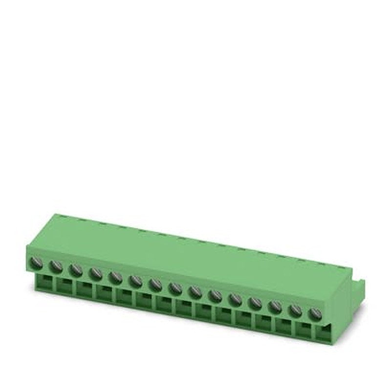 Phoenix Contact FRONT-MSTB 2 Series PCB Connector, 15-Contact, 5.08 mm Pitch, 1 Row Screw