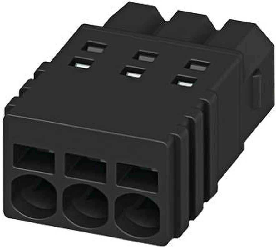 Phoenix Contact PTSM 0.5/7-P-2.5 Series Pluggable Terminal Block, 7-Contact, 2.5 mm Pitch, 1 Row, 1778887