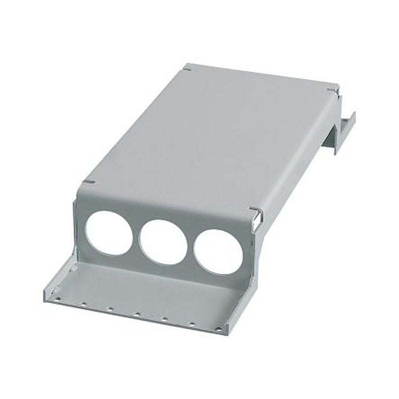 Eaton xEnergy Main Series RAL 7035 Grey Steel Top, 89 mm H, 332mm W, 682 mm D, 682 mm L, for Use with Bottom planking,