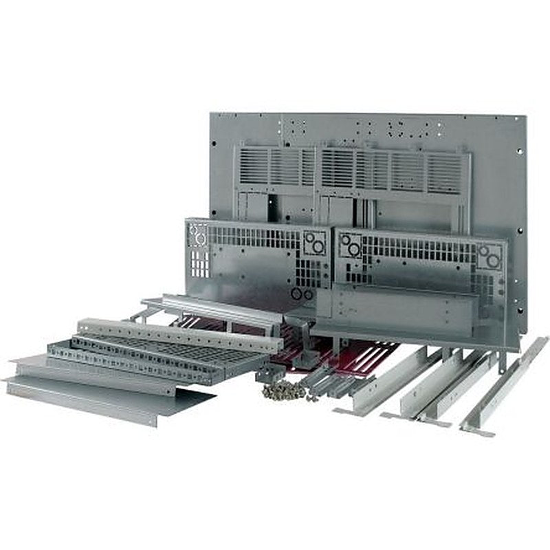 Eaton Grey Metal Faceplate & Mount Plate