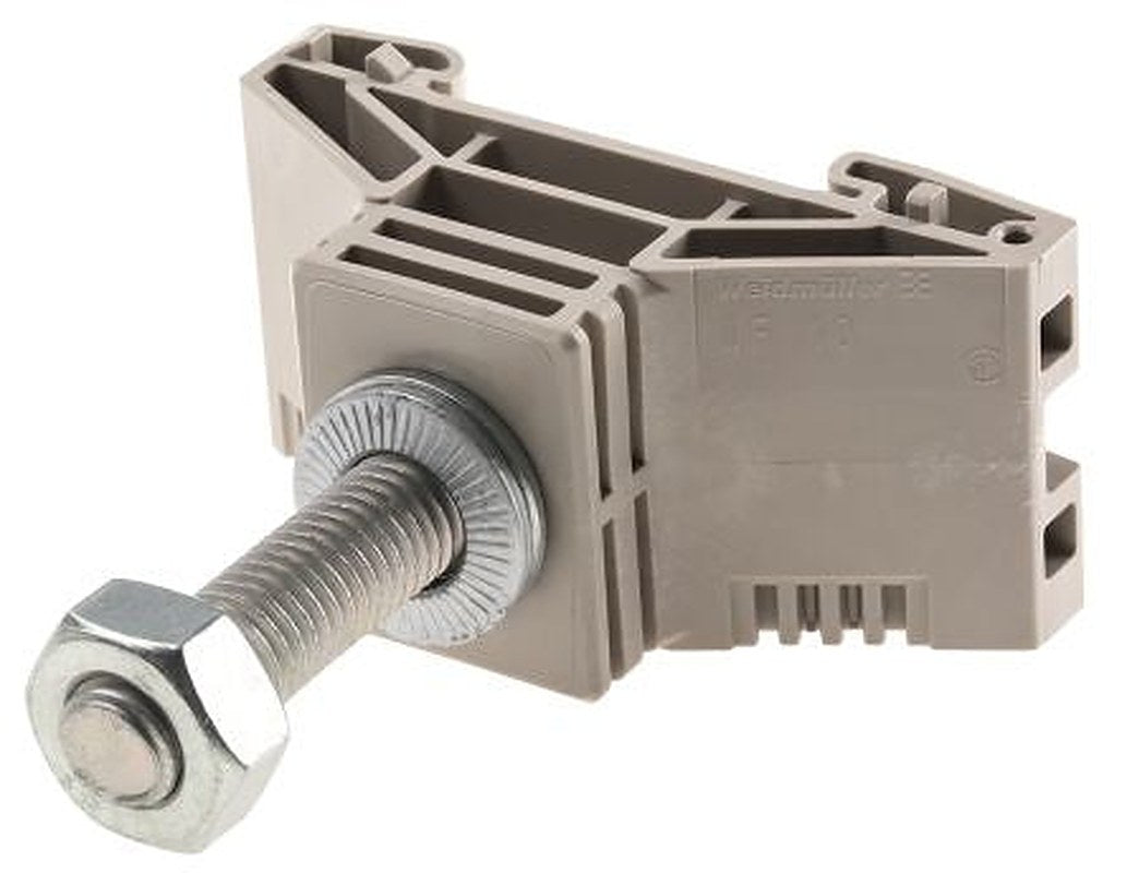 Weidmüller 1780870000 WF 10 Series Stud Terminal Brown, 120mm², 1-Level, Bolt