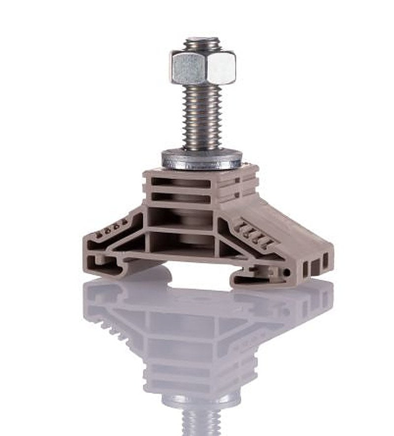 Weidmüller 1780880000 WF 12 Series Stud Terminal Brown, 120mm², 1-Level, Bolt