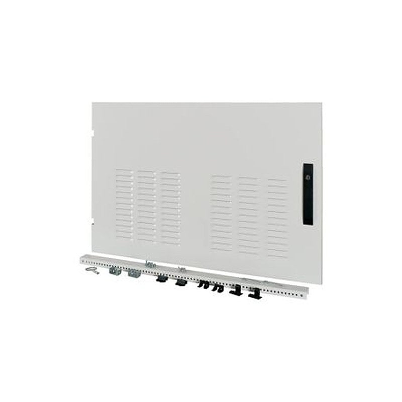 Eaton xEnergy Main Series Lockable Steel Black RAL 7035 Single Door, 640 mm H, 992mm W, 34 mm D, 34 mm L for Use with
