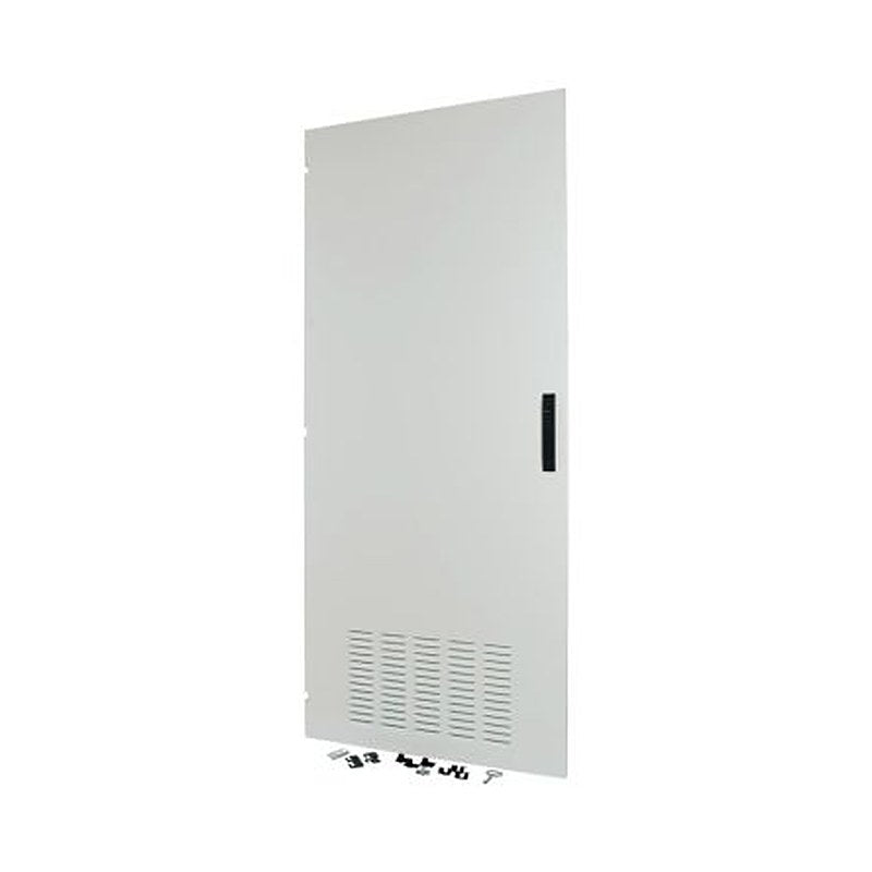 Eaton xEnergy Main Series Lockable Steel Black RAL 7035 Single Door, 1940 mm H, 842mm W, 34 mm D, 34 mm L for Use with