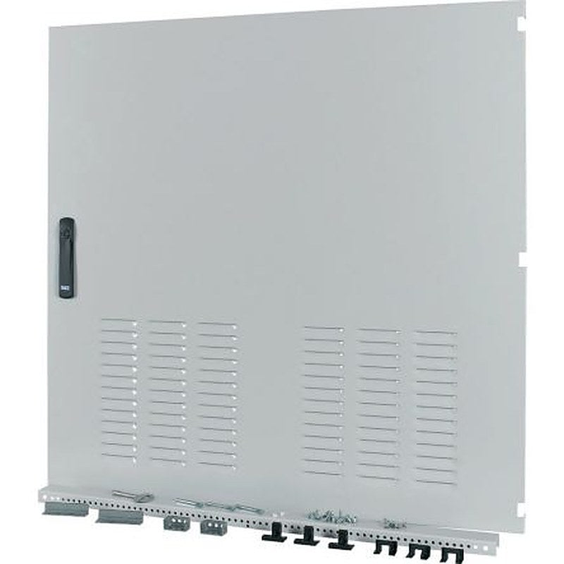 Eaton xEnergy Main Series Lockable Steel Black RAL 7035 Single Door, 965 mm H, 992mm W, 34 mm D, 34 mm L for Use with