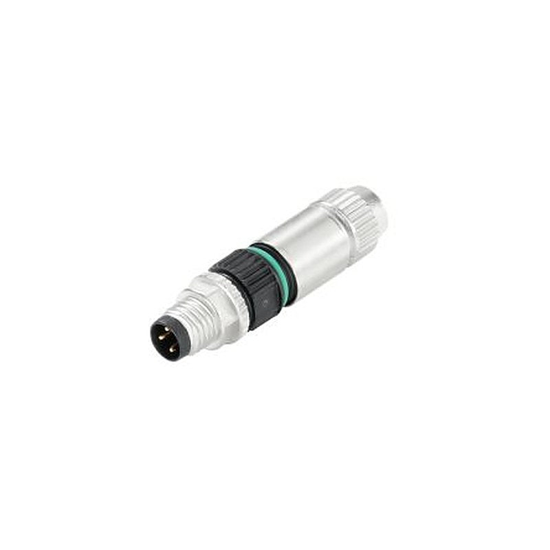 Weidmüller Connector, 3 Contacts, Cable, M8 Connector, Plug, Socket, Male/Female, IP67, SAIS Series