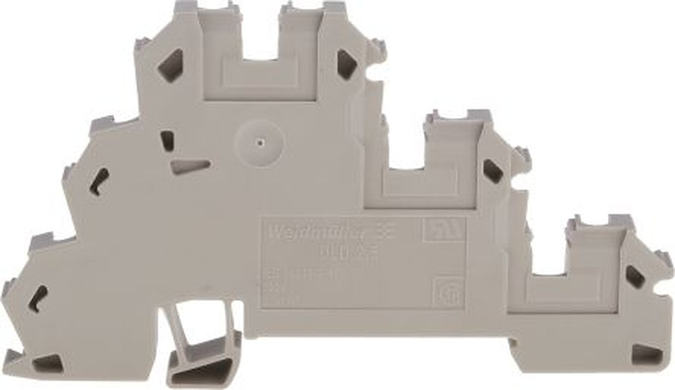 Weidmüller 1784180000 DLD Series Feed Through Terminal Block Brown, 2.5mm², 3-Level, Screw