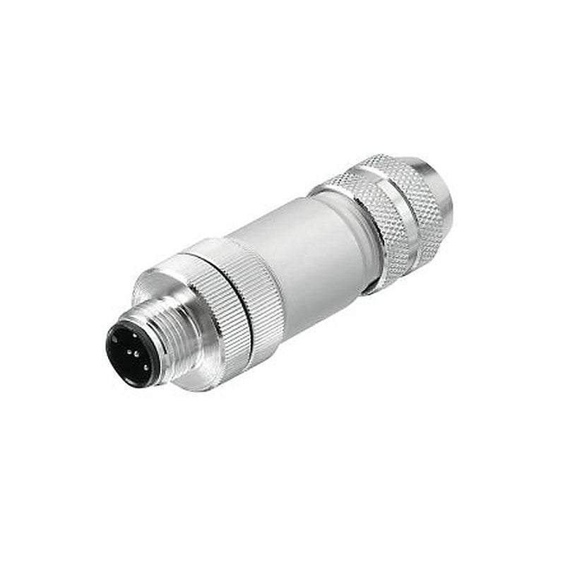 Weidmüller Connector, 5 Contacts, Screw, M12 Connector, Plug, Socket, Male/Female, IP67, SAIS Series