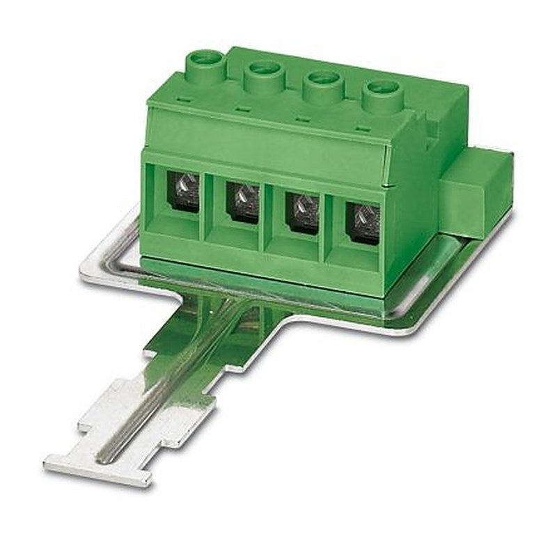 Phoenix Contact IPC 35 HC/4-STGF-SH-15.00 Series Pluggable Terminal Block, 4-Contact, 15 mm Pitch, 1 Row, 1784907