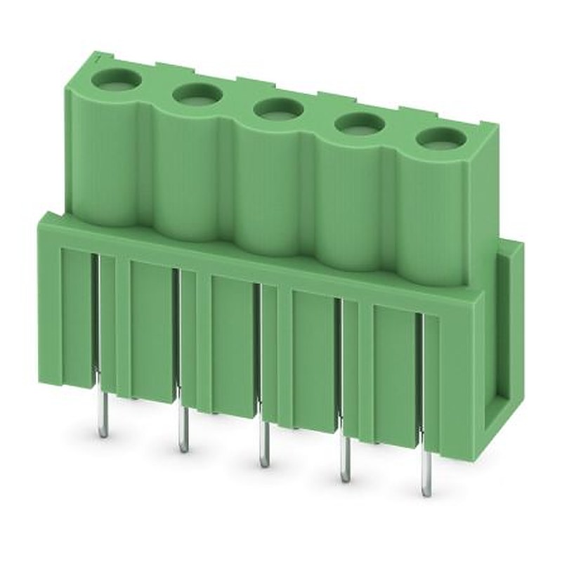 Phoenix Contact COMBICON ICV Series Pluggable Terminal Block, 5-Contact, 5.08 mm Pitch, 1 Row, 1785971