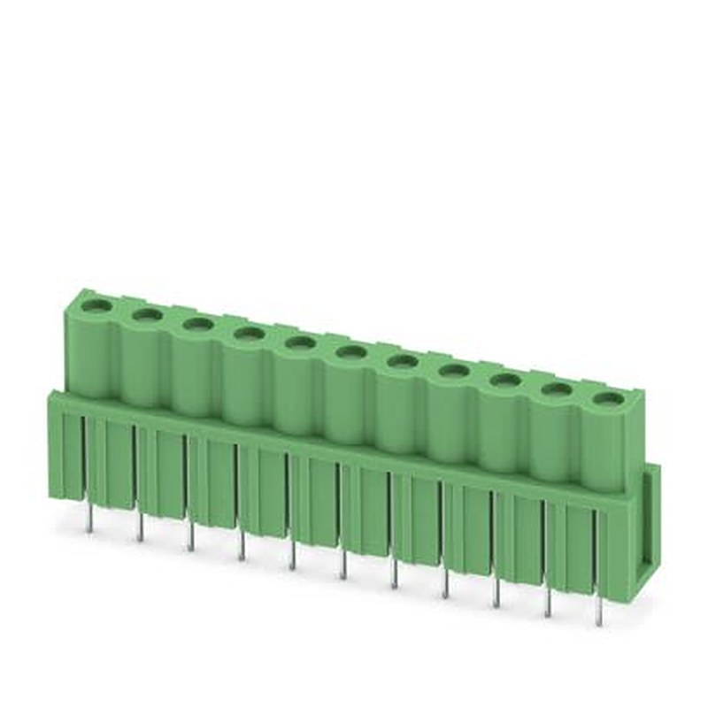 Phoenix Contact ICV Series Wave Soldering Mount PCB Header, 11 Contact(s), 5.08 mm Pitch, 1 Row, Shrouded