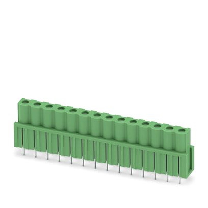 Phoenix Contact Wave Soldering Mount PCB Header, 14 Contact(s), 5.08 mm Pitch, 1 Row, Unshrouded