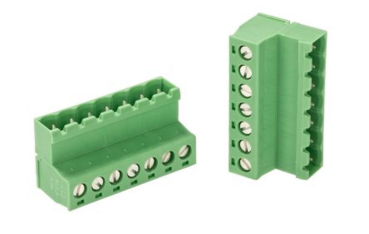 Phoenix Contact CLASSIC COMBICON IC Series Pluggable Terminal Block, 7-Contact, 5.08 mm Pitch, 1 Row, 1786226