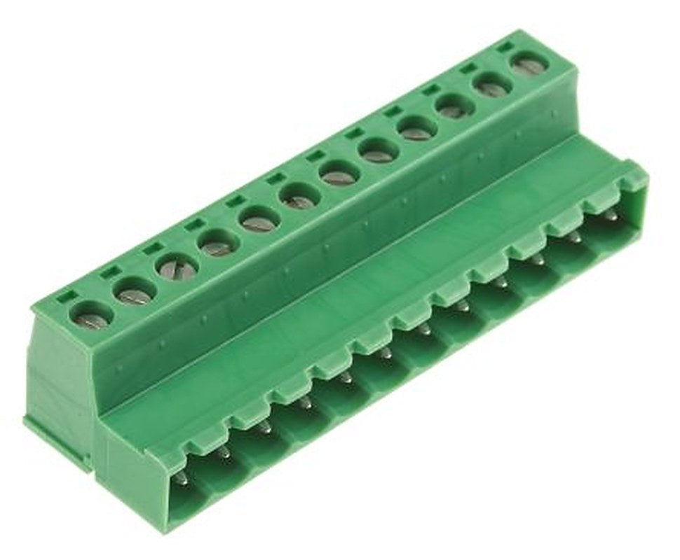 Phoenix Contact CLASSIC COMBICON IC Series Pluggable Terminal Block, 12-Contact, 5.08 mm Pitch, 1 Row, 1786271