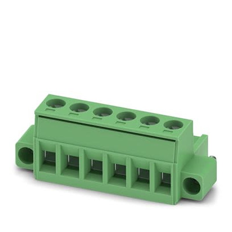 Phoenix Contact MSTB 2 Series PCB Connector, 6-Contact, 5 mm Pitch, Screw, 1 Row Screw