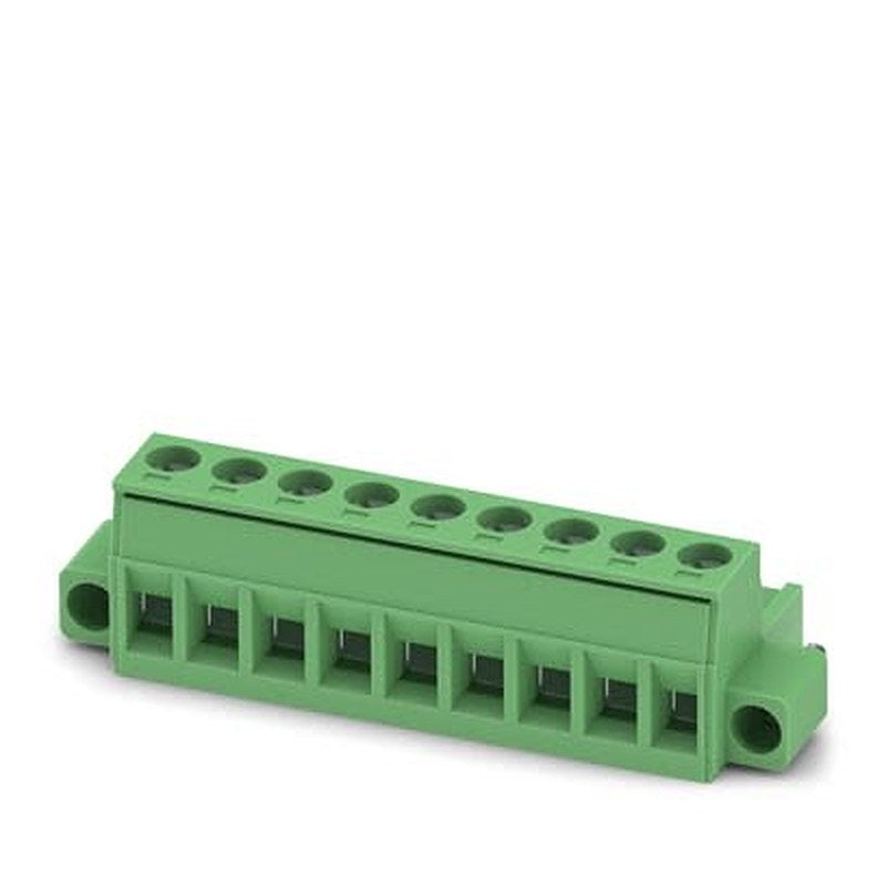 Phoenix Contact MSTB Series PCB Connector, 9-Contact, 5 mm Pitch, Screw, 1 Row Screw