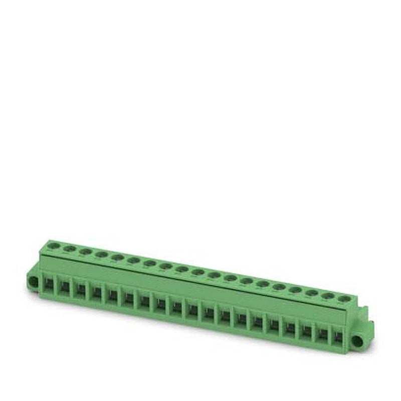 Phoenix Contact MSTB Series PCB Connector, 19-Contact, 5 mm Pitch, Screw, 1 Row Screw