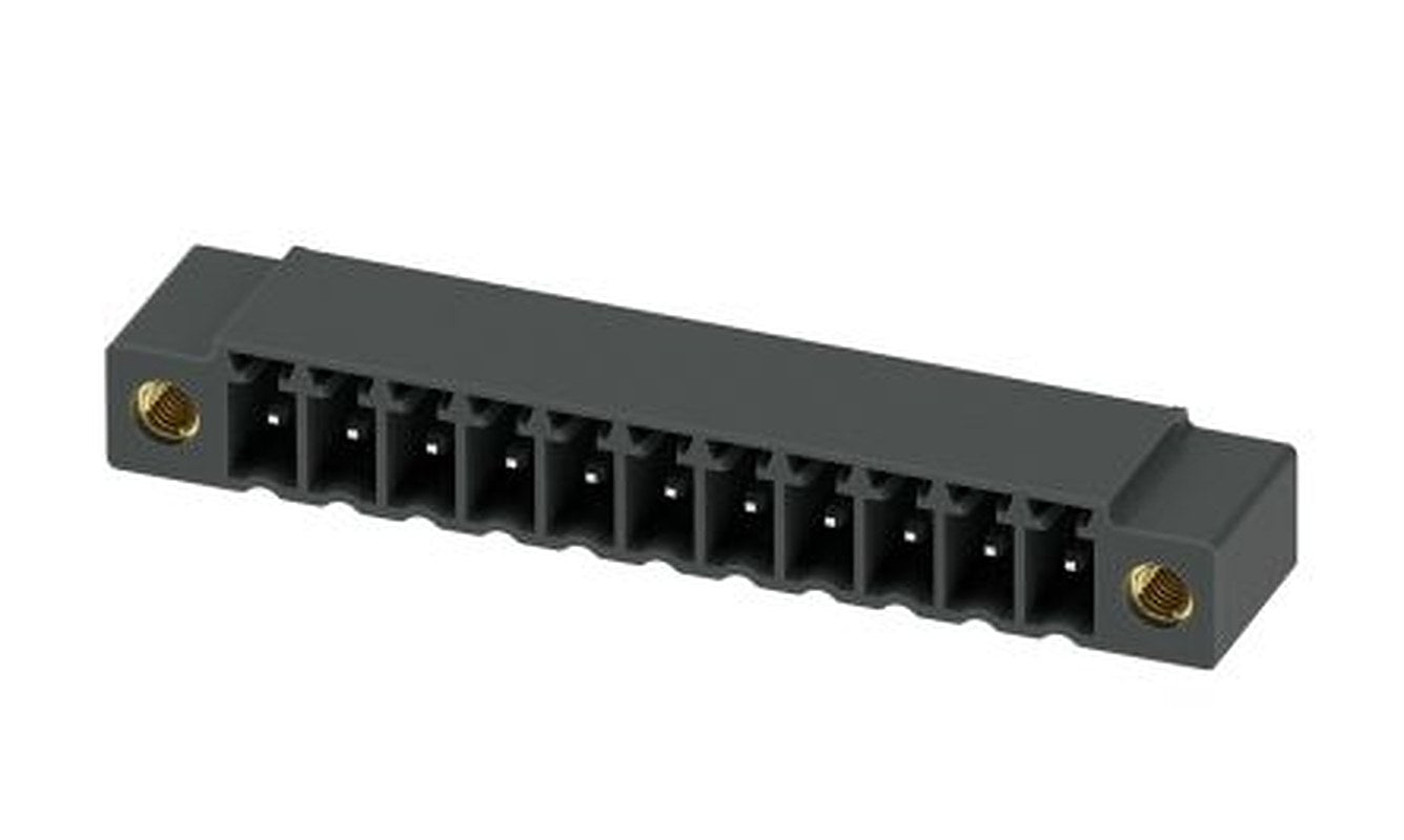 Phoenix Contact MC 1.5/11-GF-3.5 P26 THR Series Pluggable Terminal Block, 11-Contact, 3.5 mm Pitch, 1 Row, 1789342