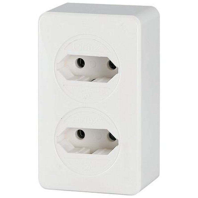 Eaton Distribution Block, 2 Way, 230V, 16A, White
