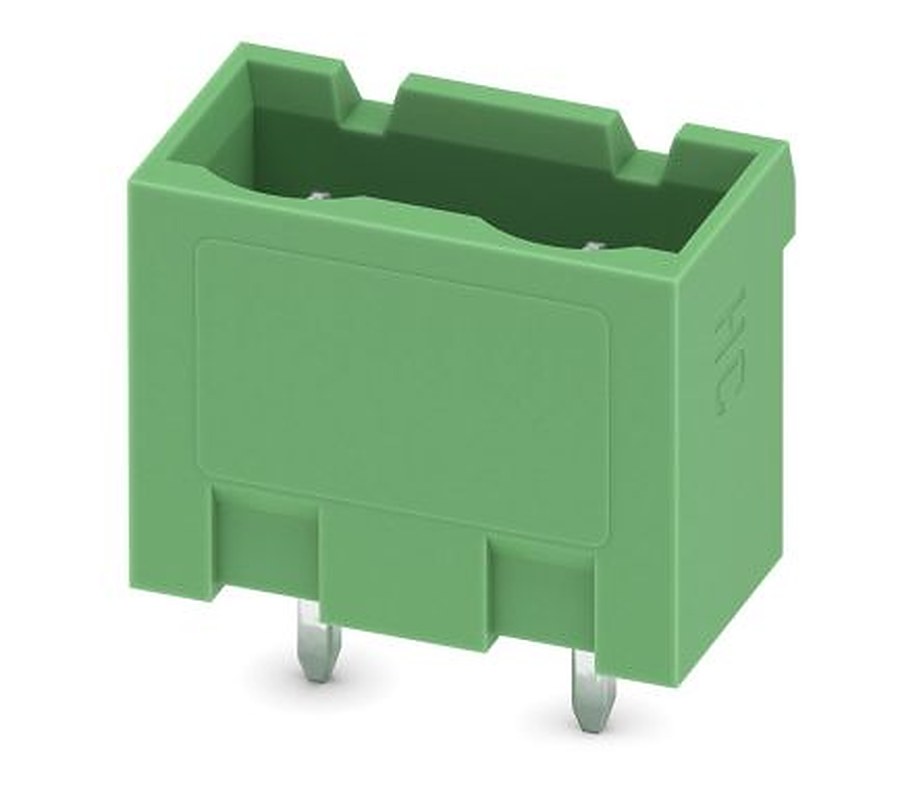 Phoenix Contact GMSTBVA 2.5 HC/ 2-G-7.62 Series Pluggable Terminal Block, 2-Contact, 7.62 mm Pitch, 1 Row, 1792397