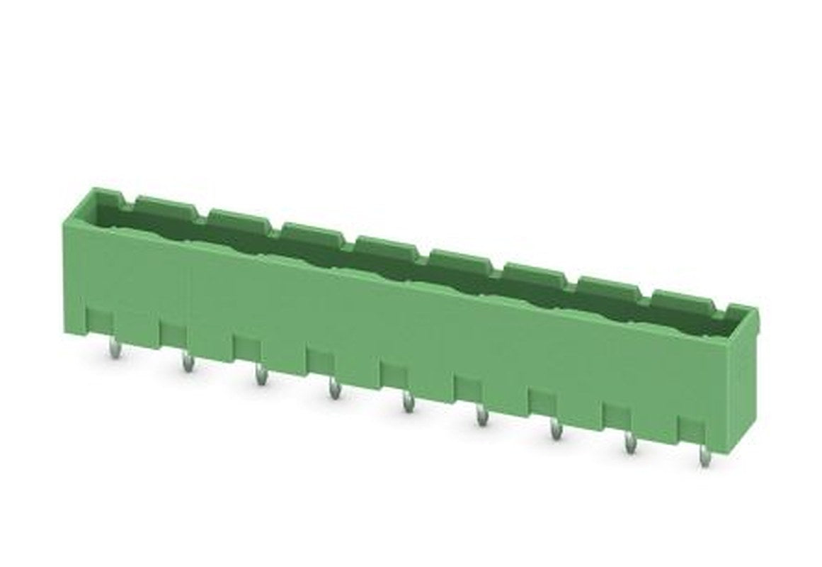 Phoenix Contact GMSTBVA 2.5 HC/ 9-G-7.62 Series Pluggable Terminal Block, 9-Contact, 7.62 mm Pitch, 1 Row, 1792423