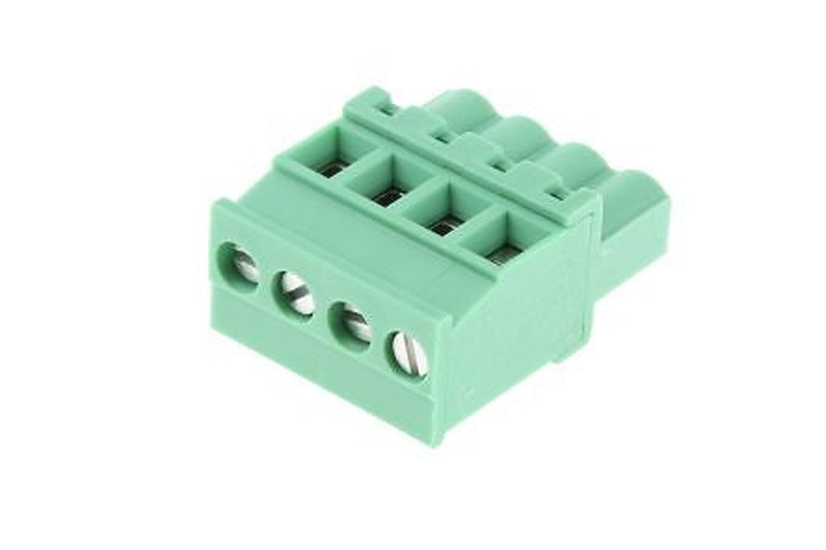 Phoenix Contact MVSTBW Series Pluggable Terminal Block, 4-Contact, 5.08 mm Pitch, 1 Row, 1792773