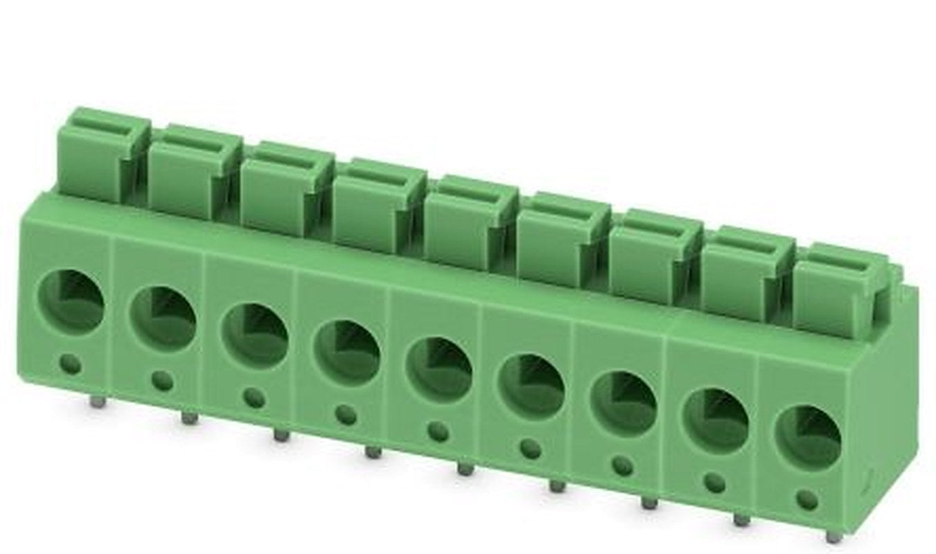 Phoenix Contact PTS 1.5/9-5.0-H Series PCB Terminal Block, 9-Contact, 5 mm Pitch, 1 Row, 1792931