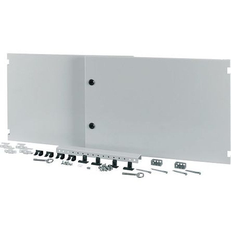 Eaton xEnergy Main Series Steel Black RAL 7035 Single Door, 540 mm H, 1.342m W, 29 mm D, 29 mm L