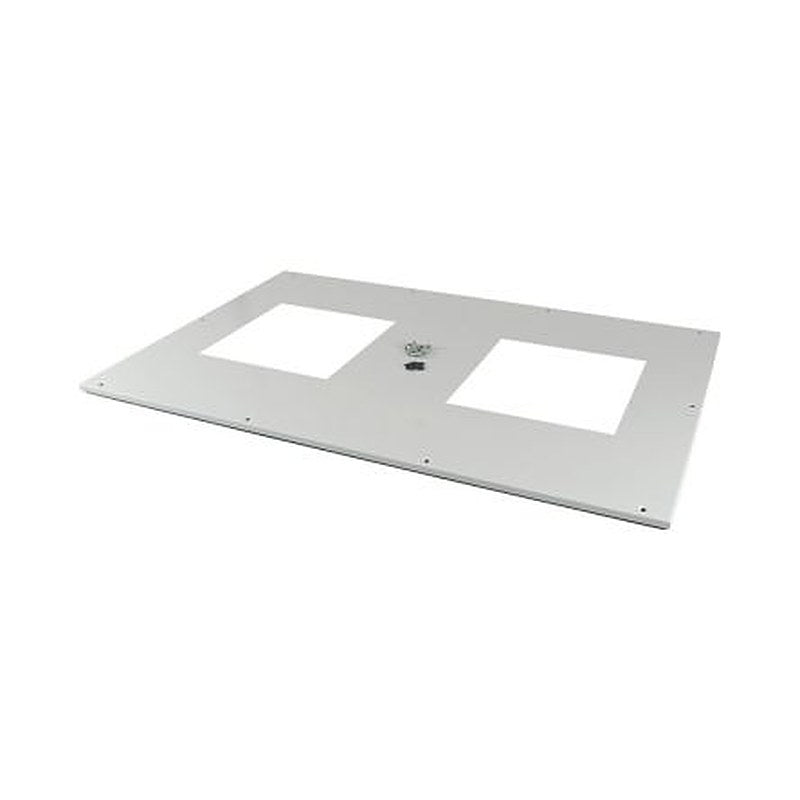 Eaton xEnergy Main Series RAL 7035 Grey Steel Top, 18 mm H, 1.057m W, 682 mm D, 682 mm L, for Use with Roof planking,