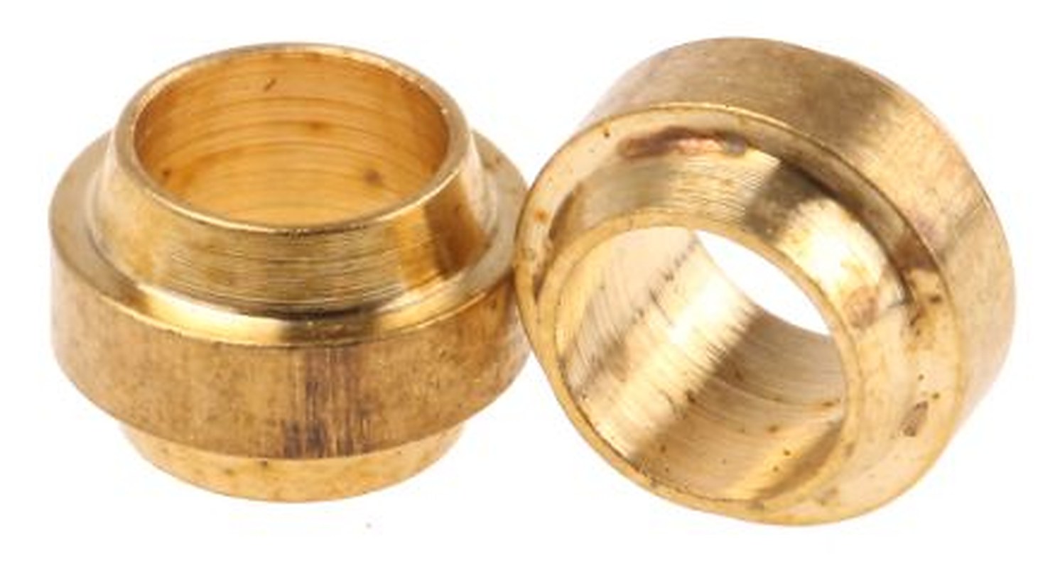 Norgren Brass Pipe Fitting, Straight Compression Compression Fitting, Female