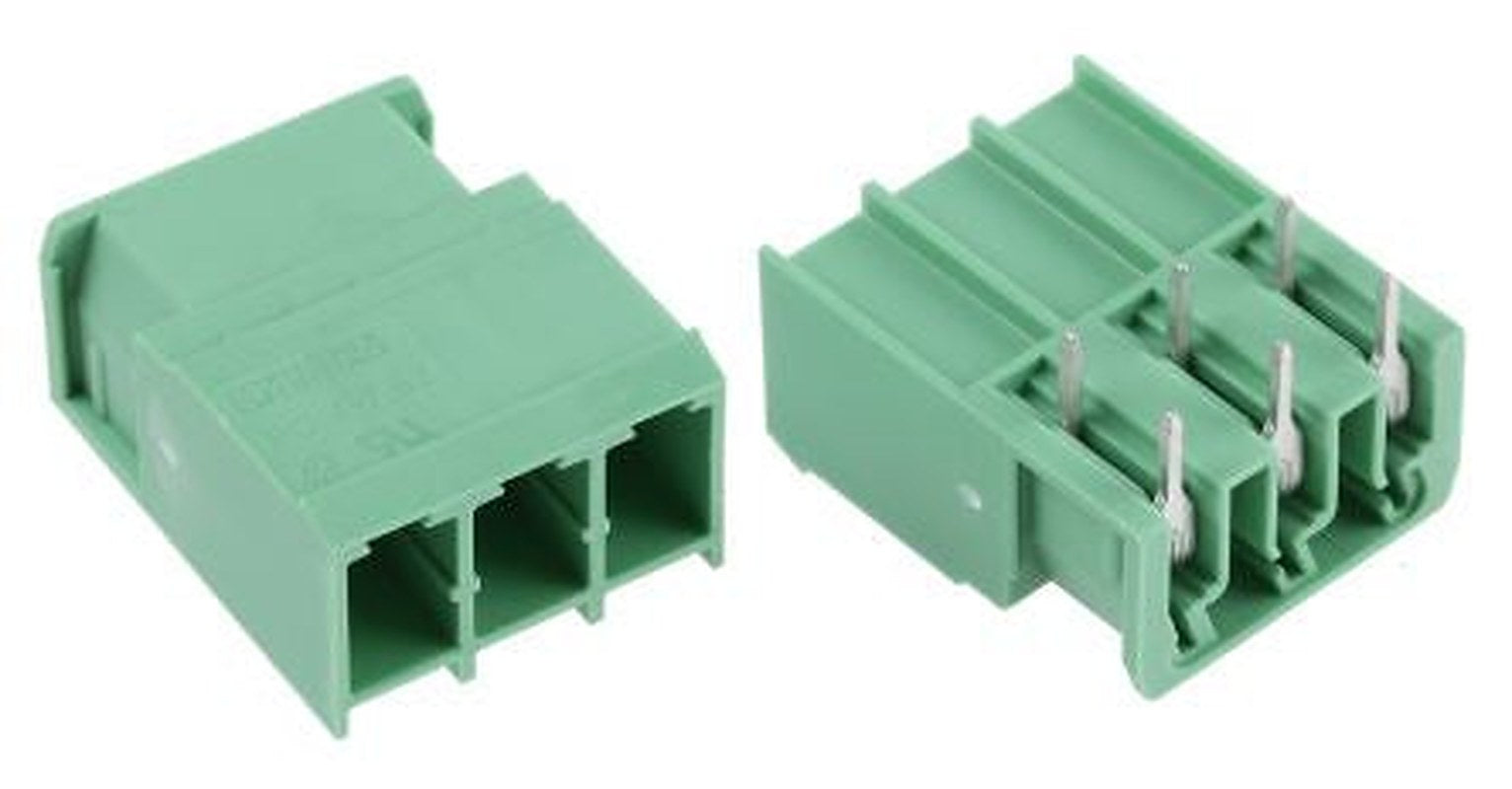 Phoenix Contact COMBICON PC Series Pluggable Terminal Block, 3-Contact, 7.62 mm Pitch, 1 Row, 1804807