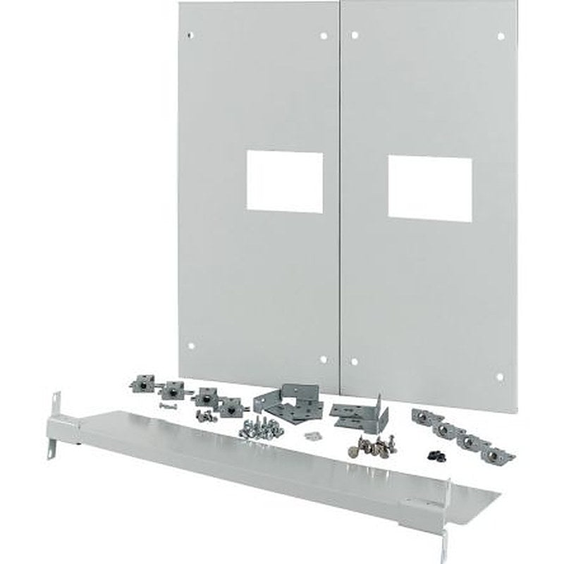 Eaton Grey Front Plate Steel Faceplate & Mount Plate