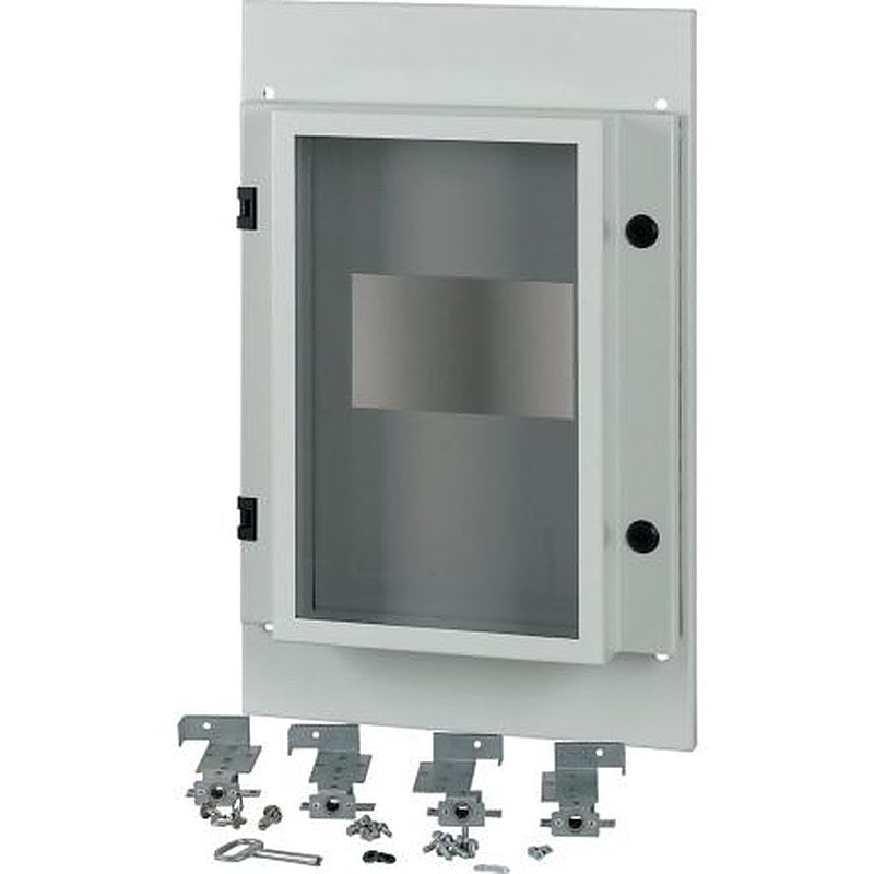 Eaton Grey Front Plate Steel Faceplate & Mount Plate