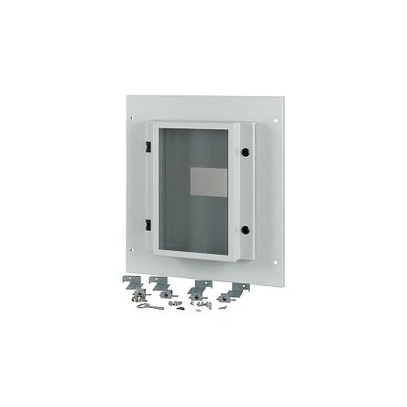 Eaton Grey Front Plate Steel Faceplate & Mount Plate